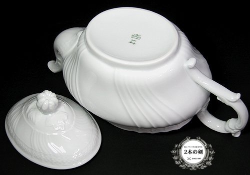 Amazon | リチャード・ジノリ ベッキオホワイト ティーポット[M] 3660